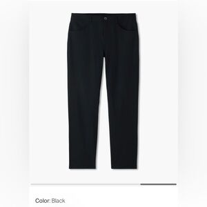 NWOT Vuori Meta Pant Black